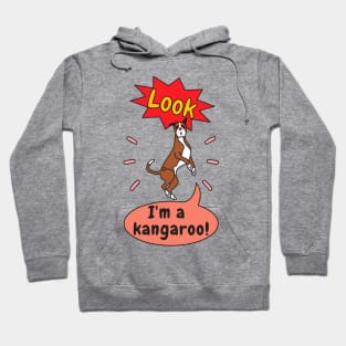 Jumping Boxer Dog Hoodie